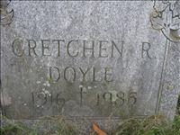 Doyle, Gretchen R